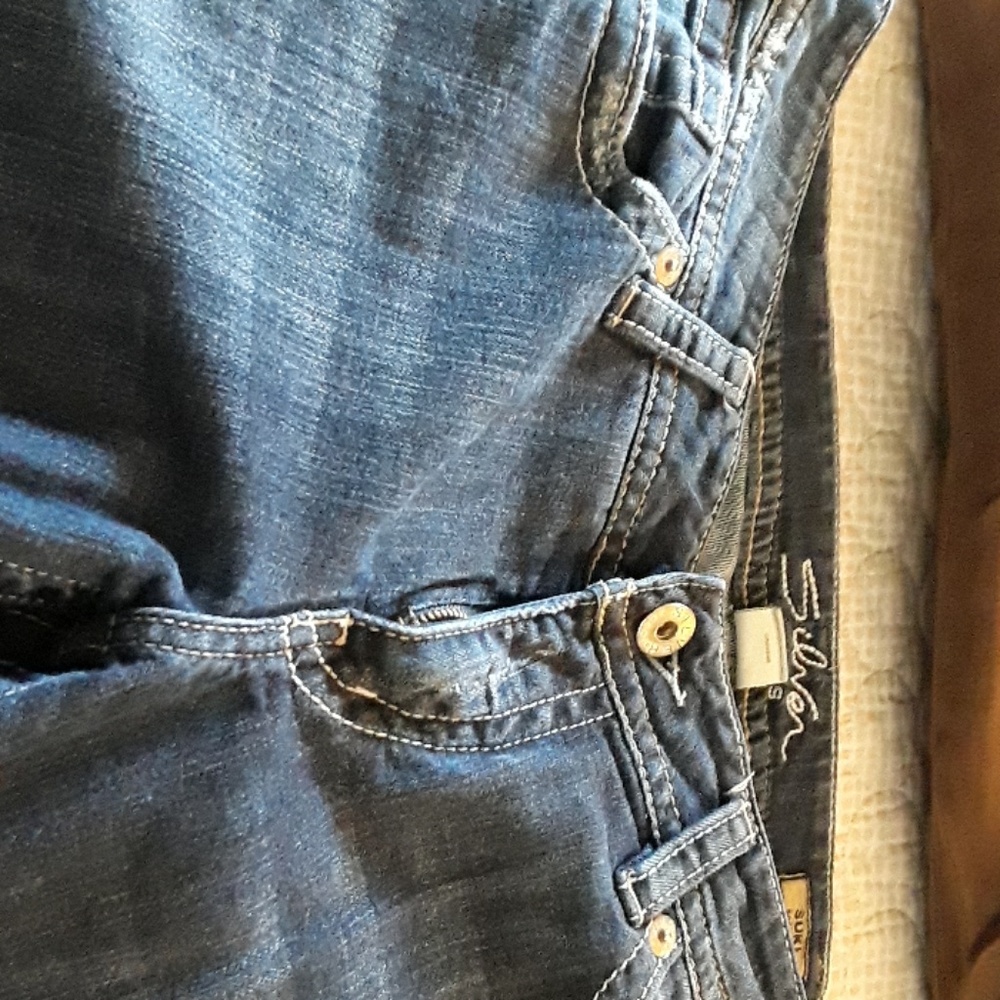 Silver jeans